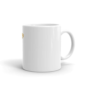 Mug with custom design by Caleb Glaude
