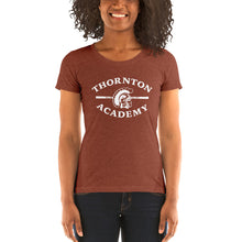 Load image into Gallery viewer, Ladies&#39; short sleeve t-shirt with TA logo - this is a high quality soft triblend tshirt. WOMEN&#39;S FIT