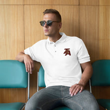 Load image into Gallery viewer, Men&#39;s Premium Polo with embr. logo