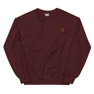 Unisex Sweatshirt with left chest embroidery