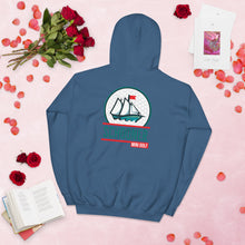 Load image into Gallery viewer, Unisex Hoodie with front and back print