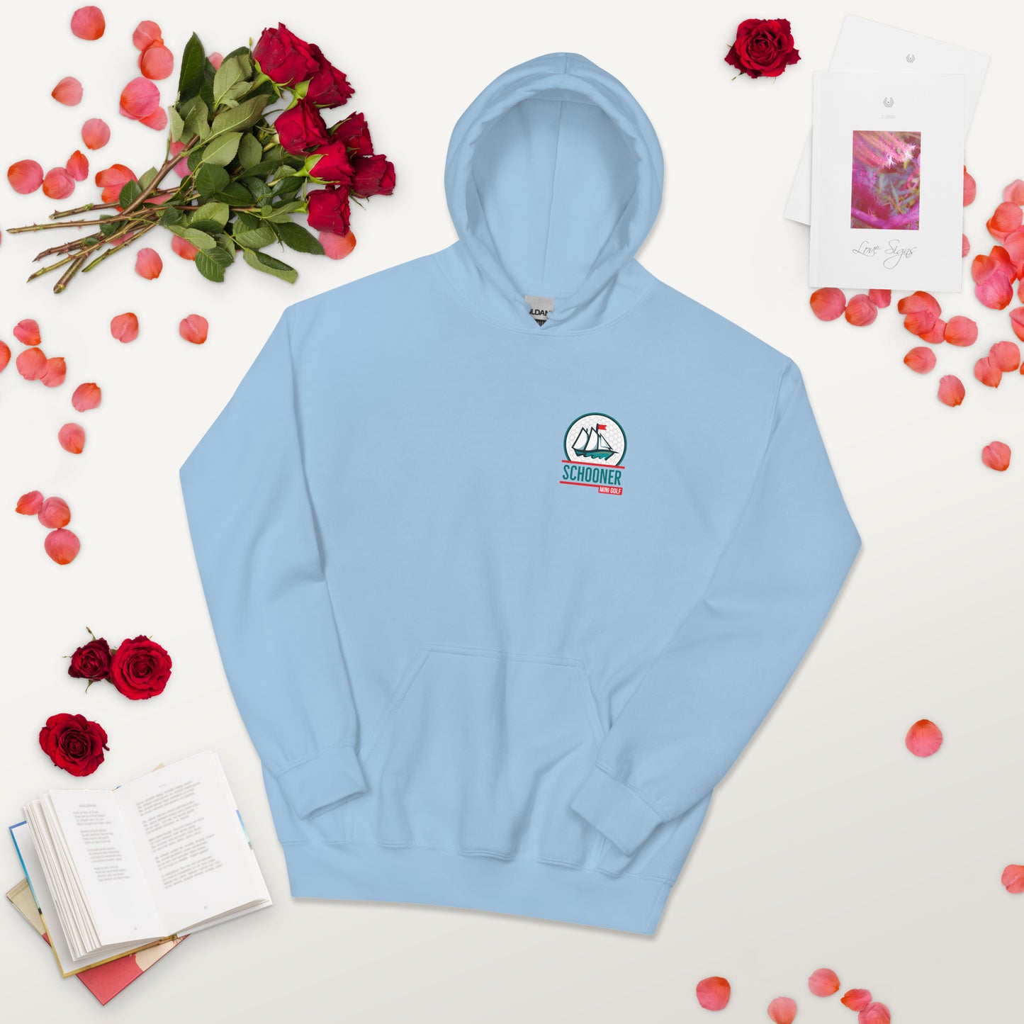 Unisex Hoodie with front and back print