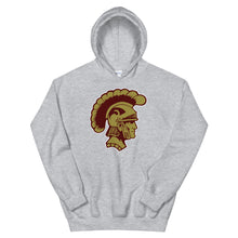 Load image into Gallery viewer, Unisex Hoodie with Trojan Head