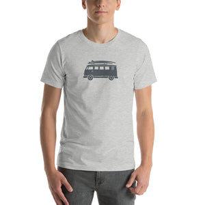 Short-Sleeve Unisex T-Shirt with Bus