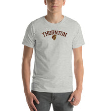 Load image into Gallery viewer, Unisex t-shirt with Thornton logo