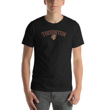 Load image into Gallery viewer, Unisex t-shirt with Thornton logo