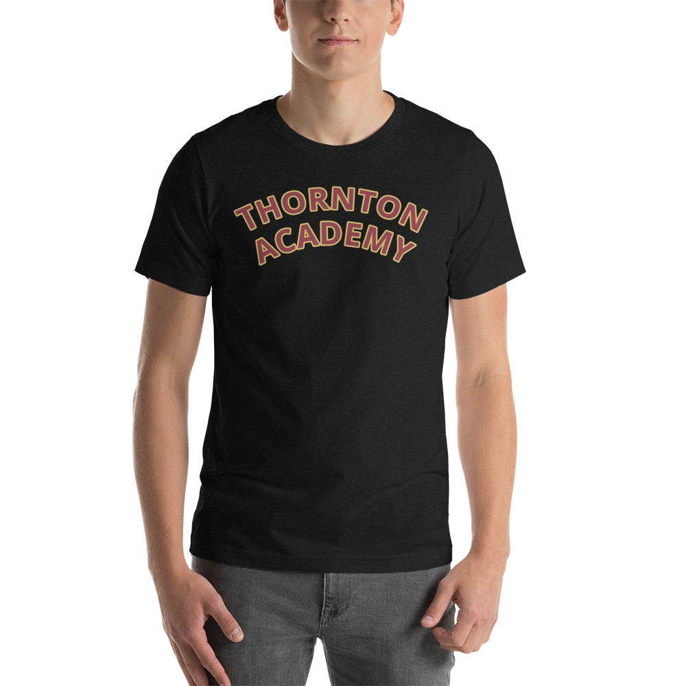 Unisex t-shirt with Thornton Academy Print