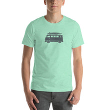 Load image into Gallery viewer, Short-Sleeve Unisex T-Shirt with Bus