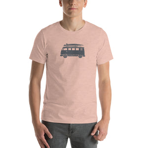 Short-Sleeve Unisex T-Shirt with Bus