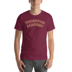 Unisex t-shirt with Thornton Academy Print