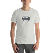 Load image into Gallery viewer, Short-Sleeve Unisex T-Shirt with Bus