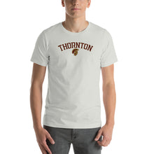 Load image into Gallery viewer, Unisex t-shirt with Thornton logo