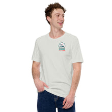 Load image into Gallery viewer, Unisex t-shirt with front and back print
