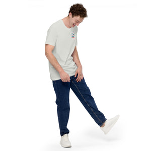 Unisex t-shirt with front and back print