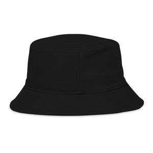 Universal bucket hat with embroidered Trojan Head