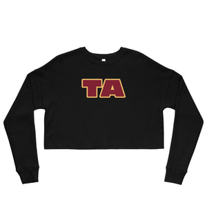 Crop Sweatshirt with TA front and back Thornton DTG Print