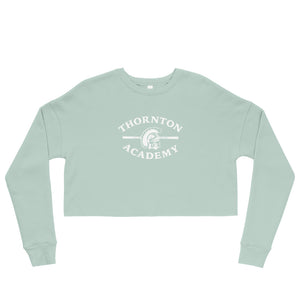 Crop Sweatshirt with TA logo and 2022 on the back.
