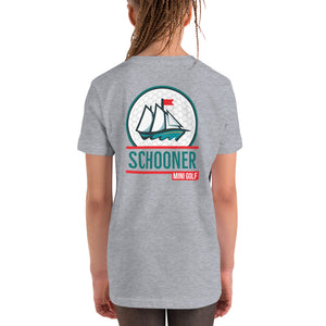 Youth Short Sleeve T-Shirt with front and back print