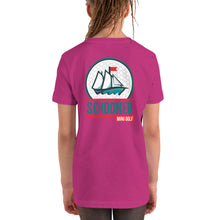 Load image into Gallery viewer, Youth Short Sleeve T-Shirt with front and back print