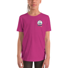 Load image into Gallery viewer, Youth Short Sleeve T-Shirt with front and back print