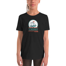 Load image into Gallery viewer, Youth Short Sleeve T-Shirt with Schooner DTG Print