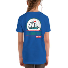 Load image into Gallery viewer, Youth Short Sleeve T-Shirt with front and back print
